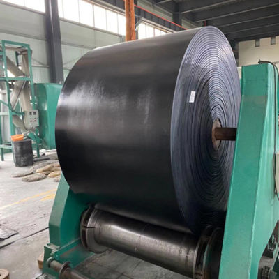 kaufen 600 mm EP200 schwarze Polyesterförderbänder mit hoher Festigkeit und Verschleißfestigkeit online manufacture
