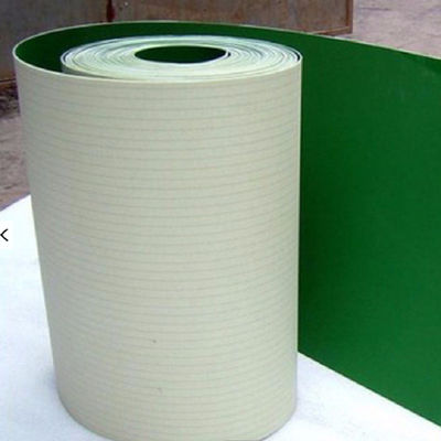 kaufen Leichtes dauerhaftes Tabak-Förderband PVC-Grün 4 Falte online manufacture