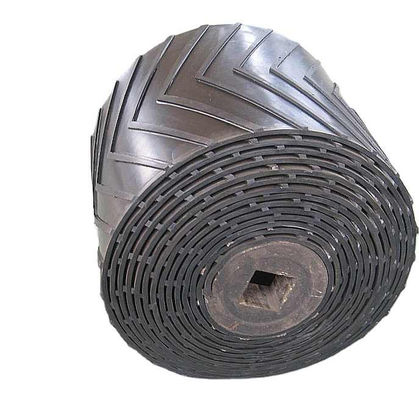 Herringbone-Gummi-Fahrbänder für den Transport glatten Materials