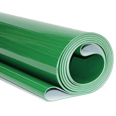 PVC-Wärmebeständige leichte Förderbänder Nicht verschmutzend 5 Schichten 20000mm Länge