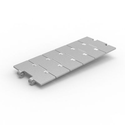 Modulares Nahrungsmittelgetränkeflache Spitzenförderkette 820 Reihe