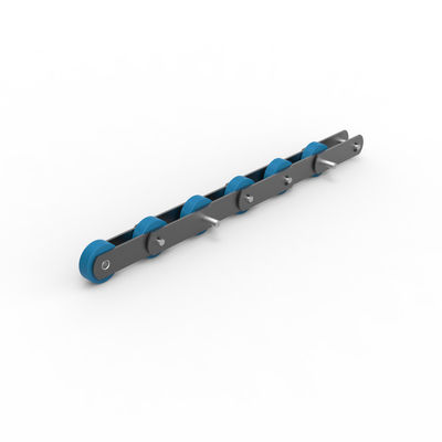 133.33mm Neigungs-Becherwerk-Förderkette-Nylonrollen-Rolltreppen-Schritt-Kette
